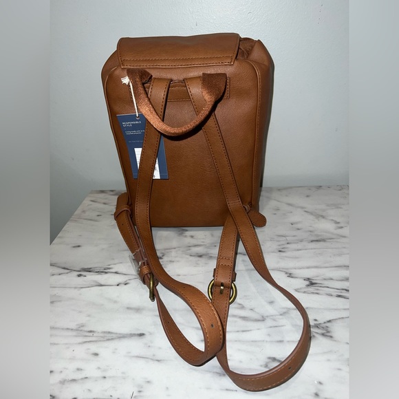 Women’s backpack handbag (Universal Thread 10.5" Soft Flap Mini Backpack) - Picture 3 of 7